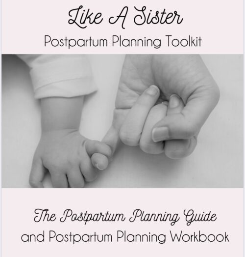 Like A Sister Postpartum Planning Session (Includes the Postpartum Planning Toolkit!)